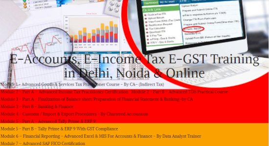Best 100% Job, Accounting Certifications for Landing a High-Paying Job in 2025, 100% Job, Best Accounting Course in Delhi, 110067 -  Free SAP FICO Certification by SLA Consultants India, GST Certification, ITR & DTC Classes with 2025 Update, Tally Prime Certification