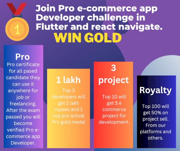 E commerce App developer Pro Challenge.