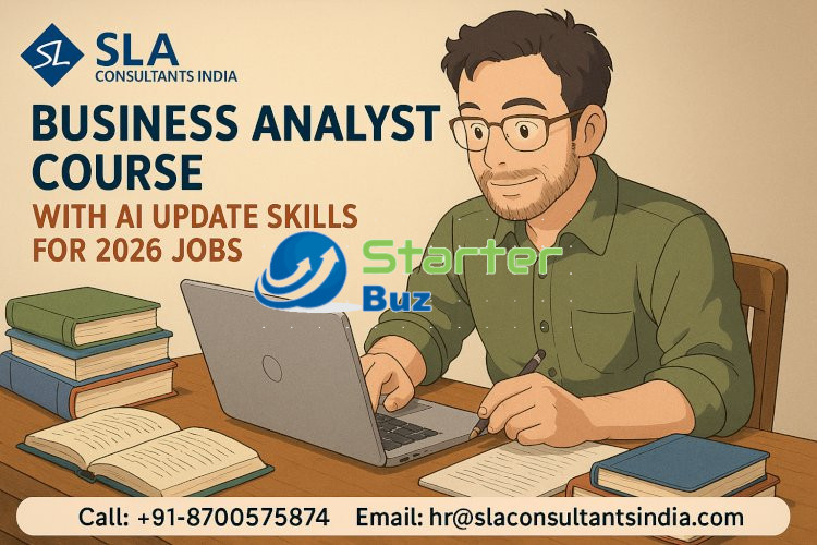  Best Business Analytics Course with Placement Assistance, Upskills with AI for 2026, by SLA Consultants India,